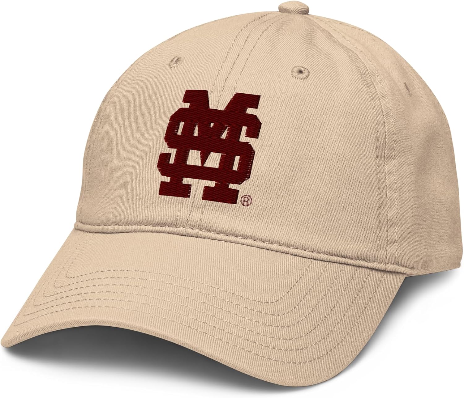 Mississippi State Bulldogs Symbol Logo Officially Licensed Adjustable Baseball Hat