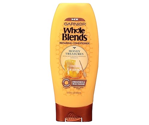 Miniatura 12 de Garnier Whole Blends Honey Treasures - Acondicionador reparador para cabello seco y dañado, 22 onzas líquidas, 2 unidades (el embalaje puede variar)