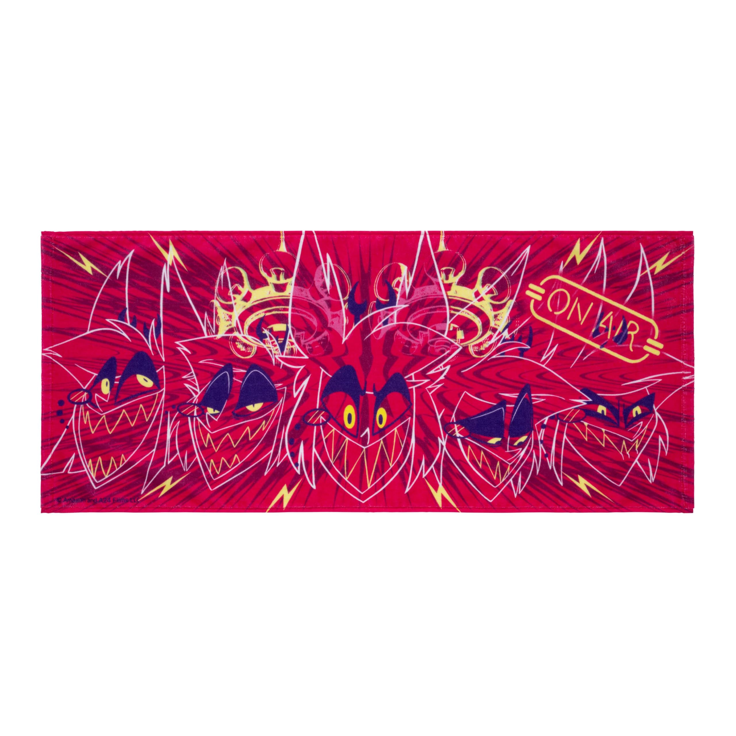 Amazon.co.jp: HAZBIN HOTEL フェイスタオル（アラスター） : ホーム