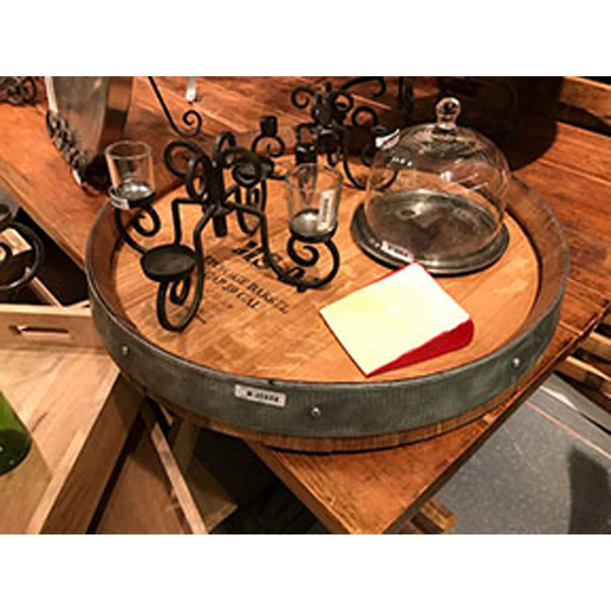 ELK LightingTable Top/Kitchen, French Oak, Metal, Oil Rubbed