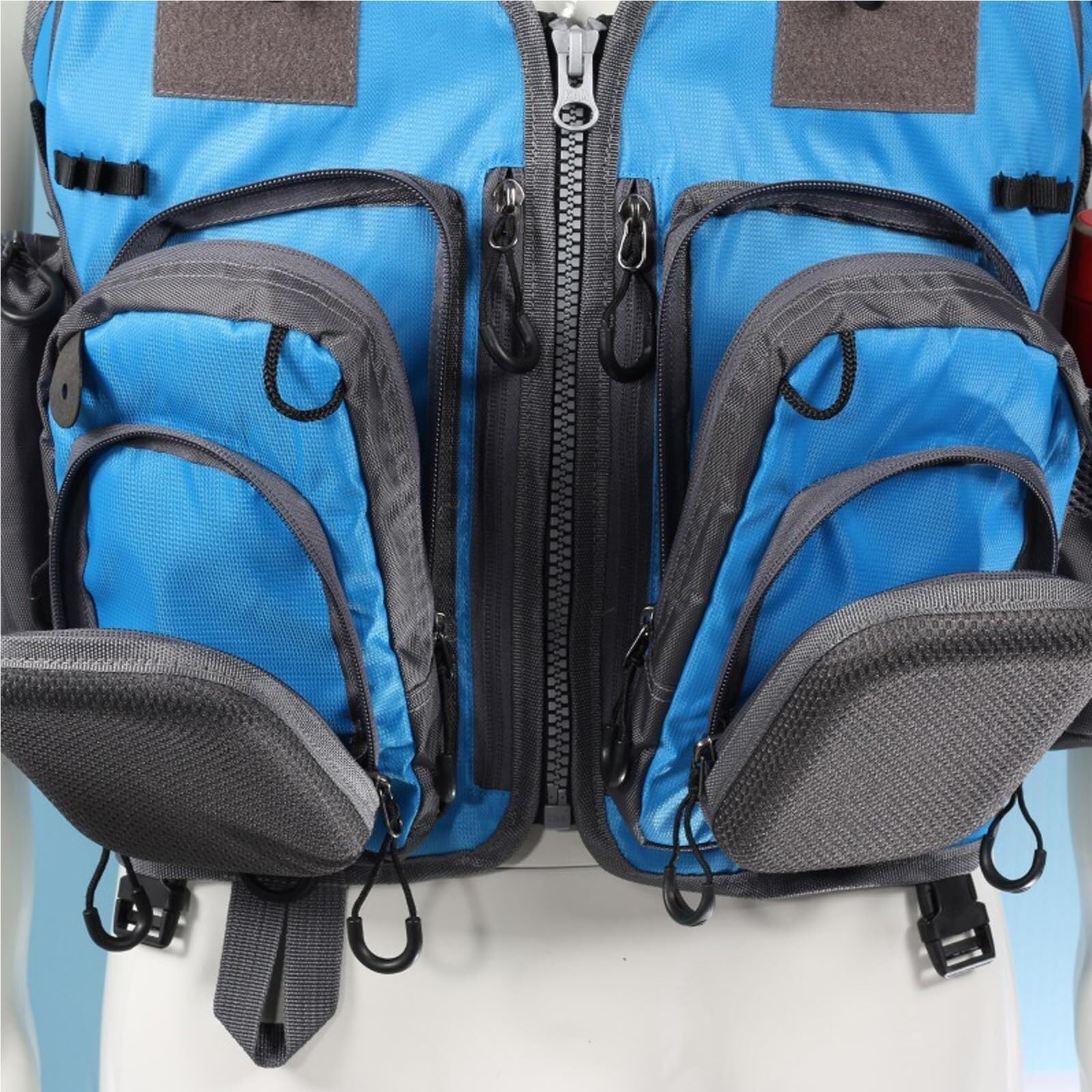 Surfjacke mit Mehreren Taschen for Wassersport, Angeln, Bootfahren