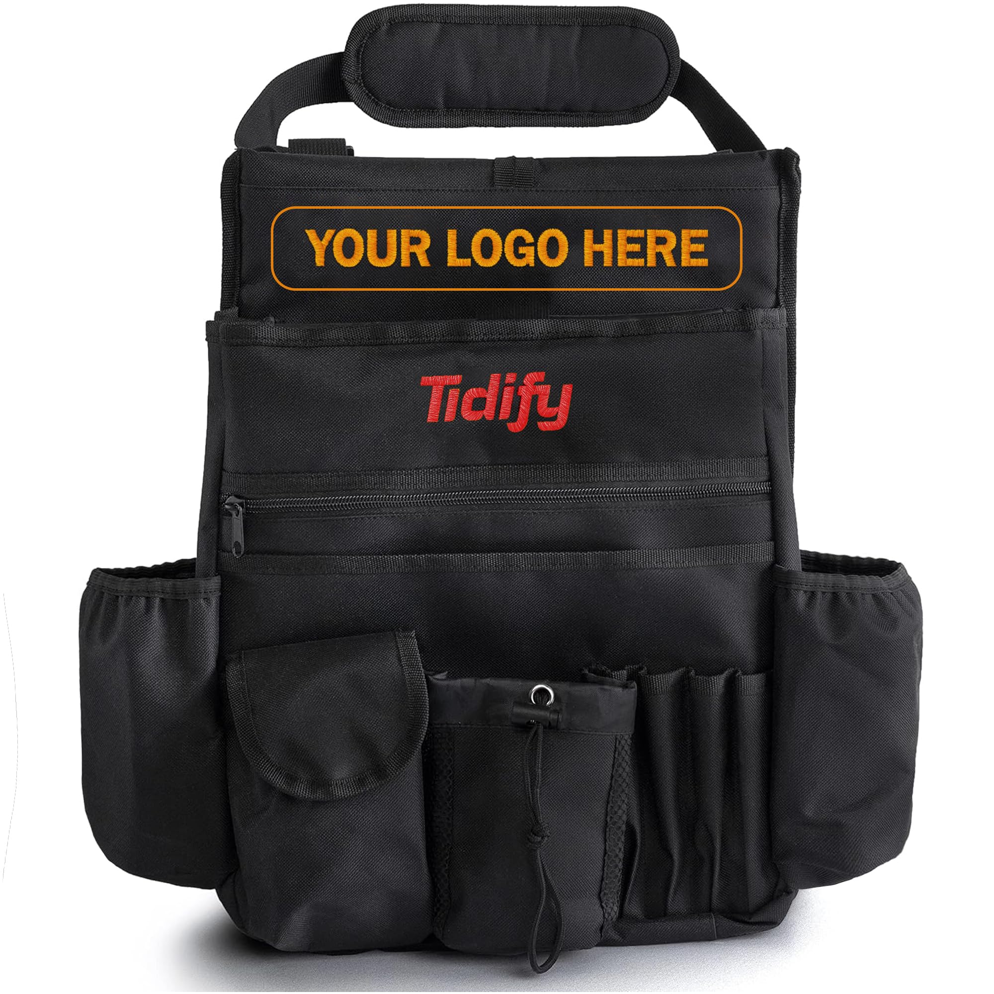 Personalized Car Front Seat Organizer With Your Own Logo and Text To Make Your Brand Stand From The Rest