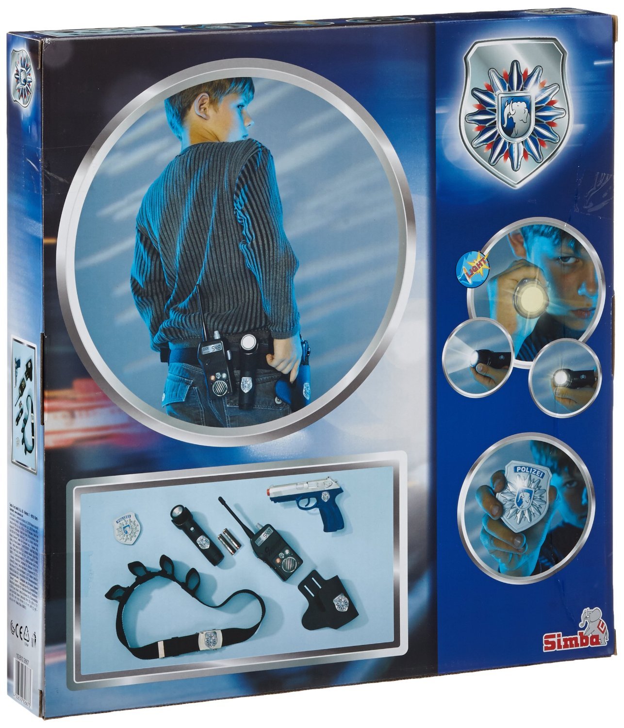 Polizei Streife/Gürtel Set