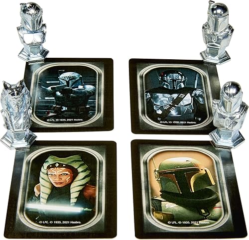 Miniatura 7 de Monopoly: Star Wars The Mandalorian Edition Juego de mesa, inspirado en la temporada 2 de The Mandalorian, protege a Grogu de los enemigos
