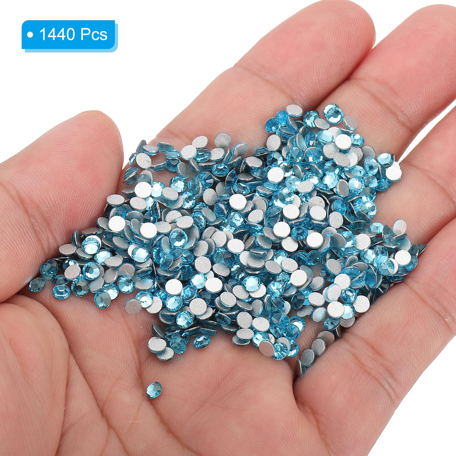 PATIKIL SS12/1440Pcs Glass Diamante Rhinestone - Image 4