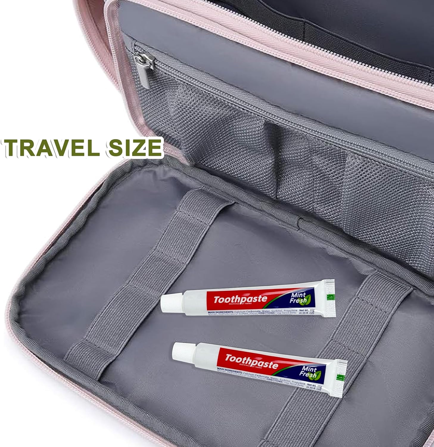 Bulk Toothpaste Travel Size, 100 Tubes 0.35 oz, Small Disposable Mint Toothpaste for Homeless, Charity, Hotel, Guests