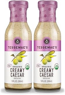 Tessemae's All Natural Salad Dressing 2-Pack (Organic Creamy Caesar)