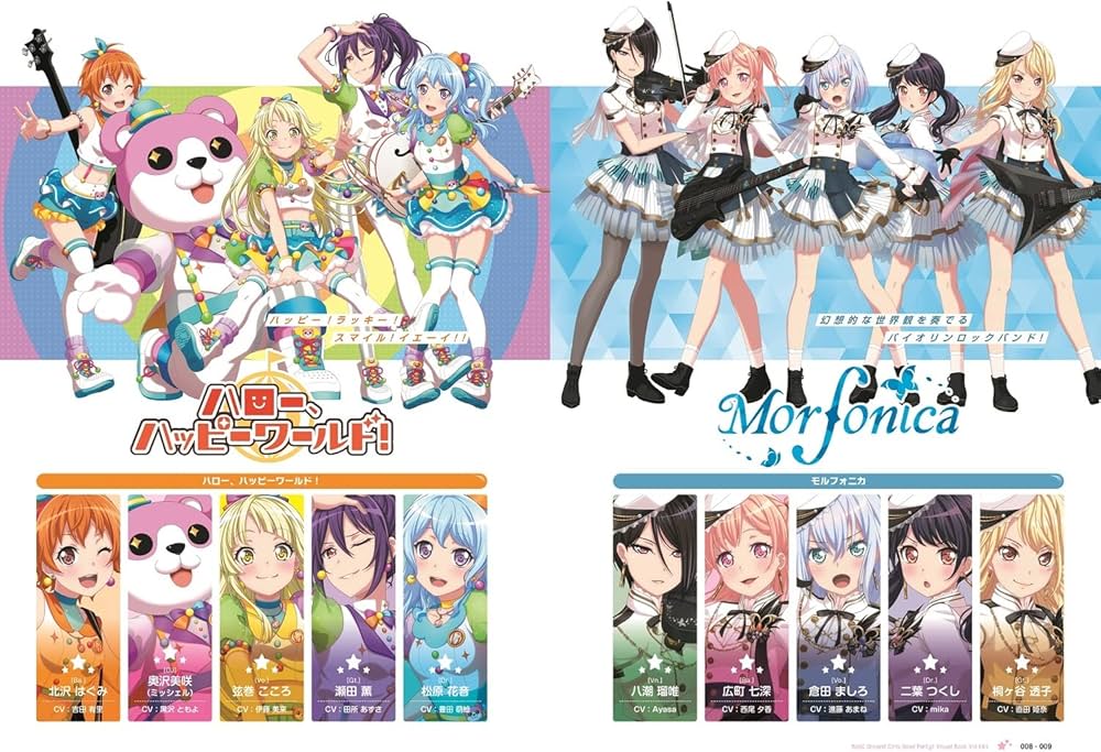 Amazon.co.jp: バンドリ! ガールズバンドパーティ! ビジュアルブック