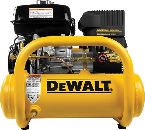 Dewalt DXCMTA5590412 Honda GX Compresor de aire pontón sin aceite de 4 galones