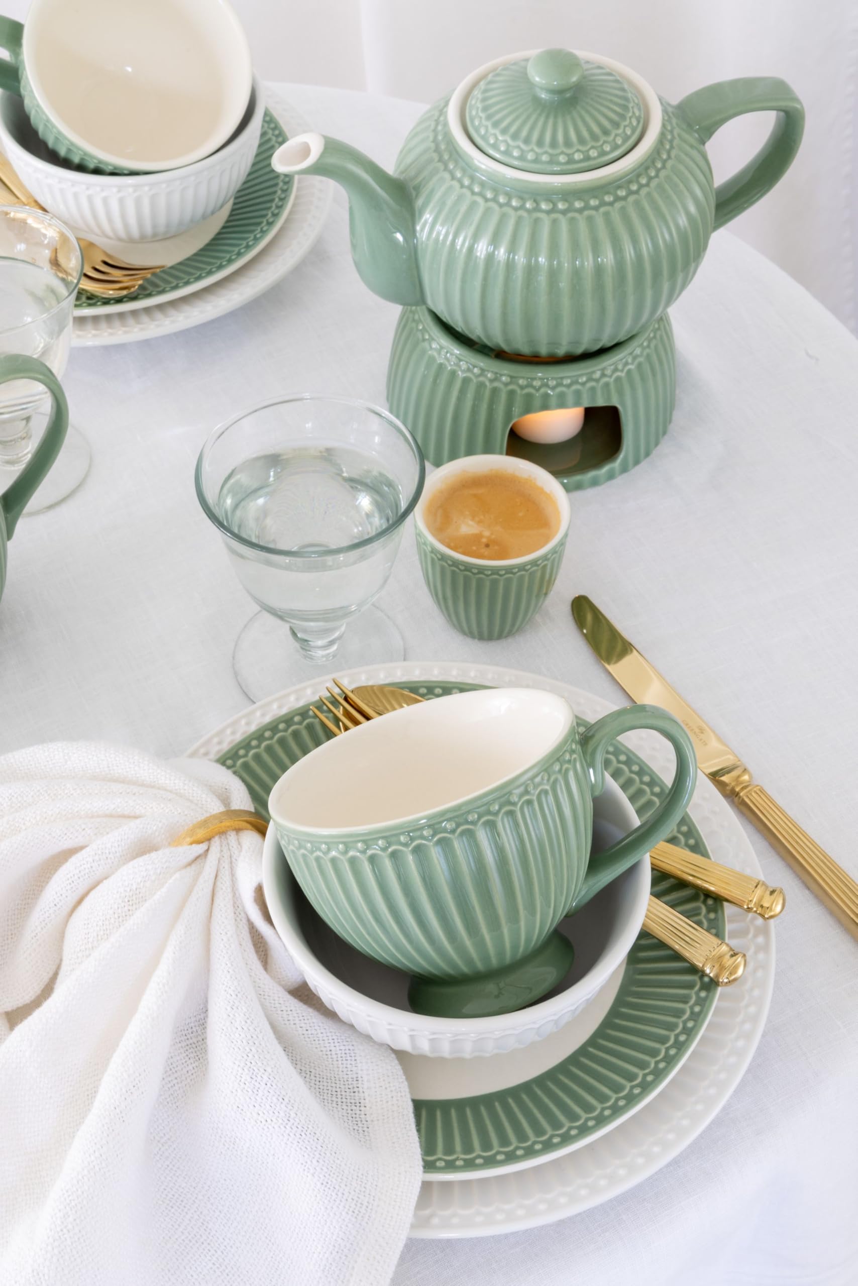 GreenGate Alice Teetasse Dusty Green 0,4l