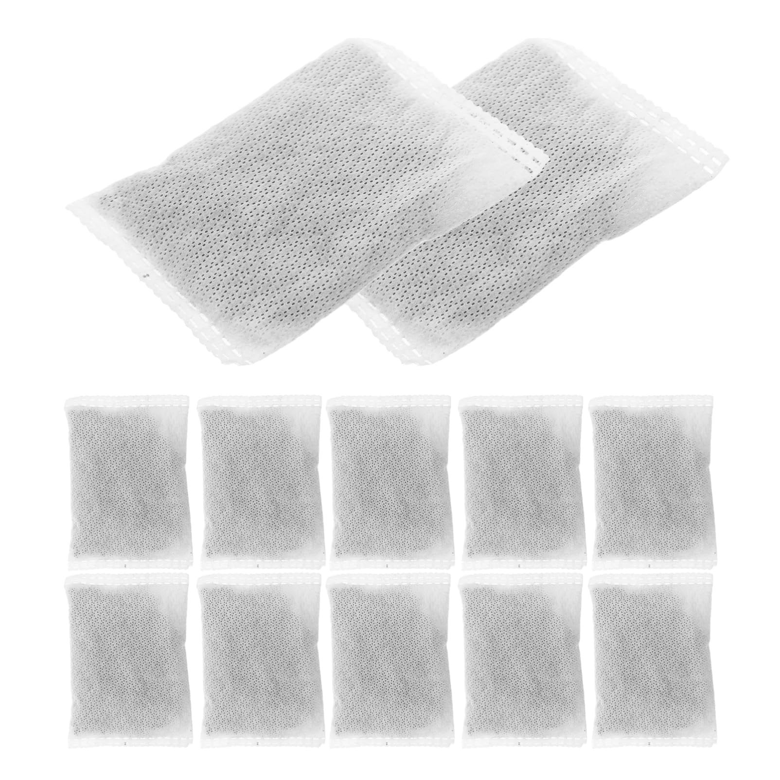 MAGICLULU Sacchetti di Carbone Attivo in Bambù 10 Pezzi per Eliminare Odori Naturali e Assorbimento Rapido, per Bidoni della Spazzatura e Armadi Bianchi