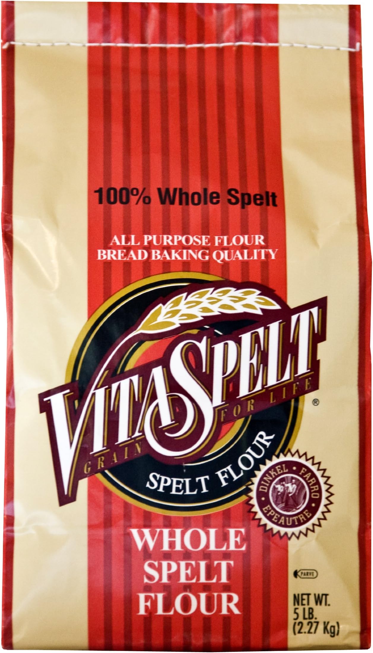 Vitaspelt Non-GMO Spelt Flour, 5 lb bag