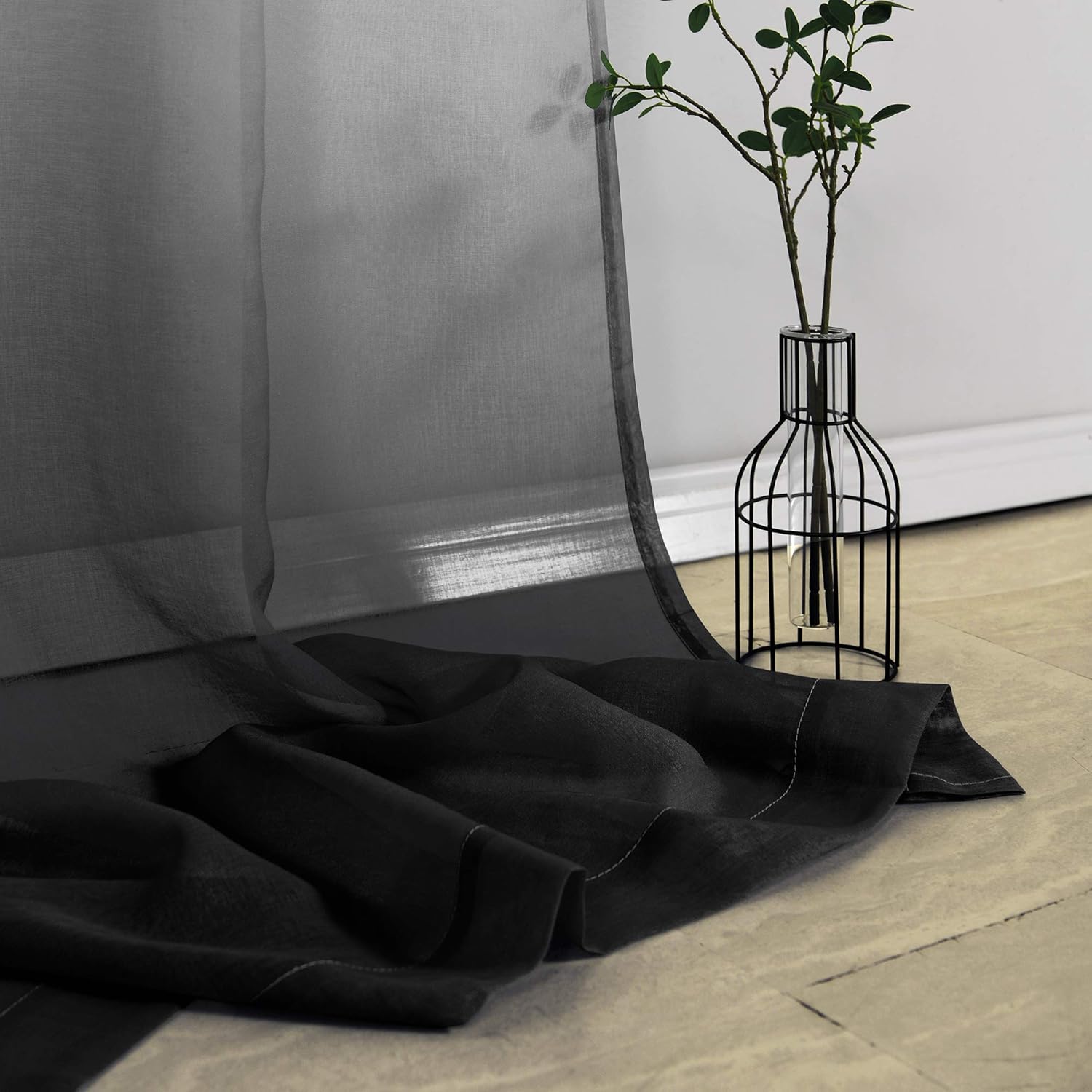 KOUFALL Grommet Top Room Darkening Blackout Curtains