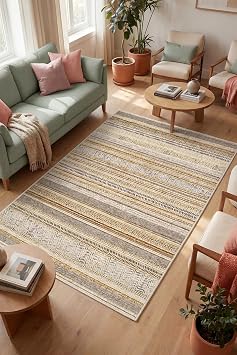 Alexis Kadife Kilim Desen Kaymaz Pamuk Tabanl  Y kanabilir Antibakteriyel Salon Hal s  120x180