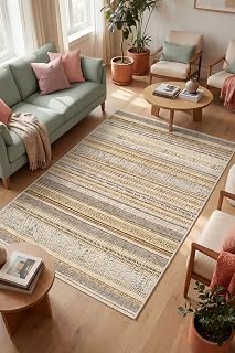 Alexis Kadife Kilim Desen Kaymaz Pamuk Tabanlı Yıkanabilir Antibakteriyel Salon Halısı 100x200