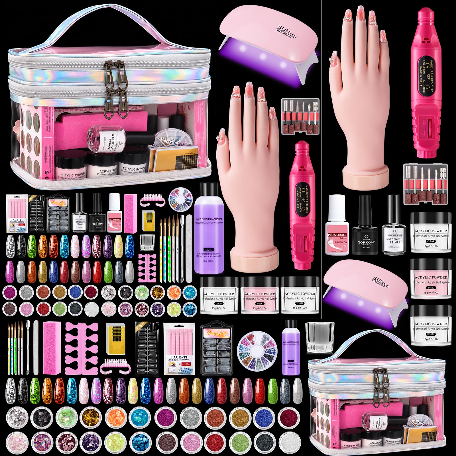 Amazon.com: Nail Kit for Beginners with Everything in Gift Bag