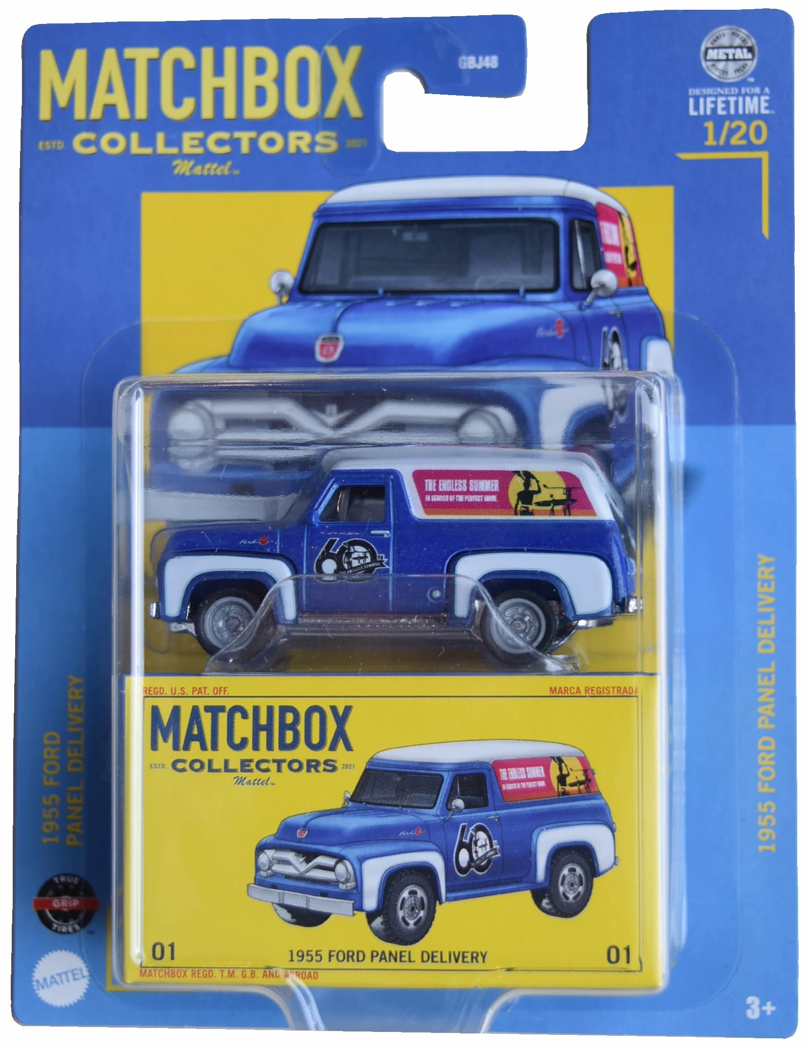 Amazon.co.jp: マッチボックス 1955 フォード パネル デリバリー