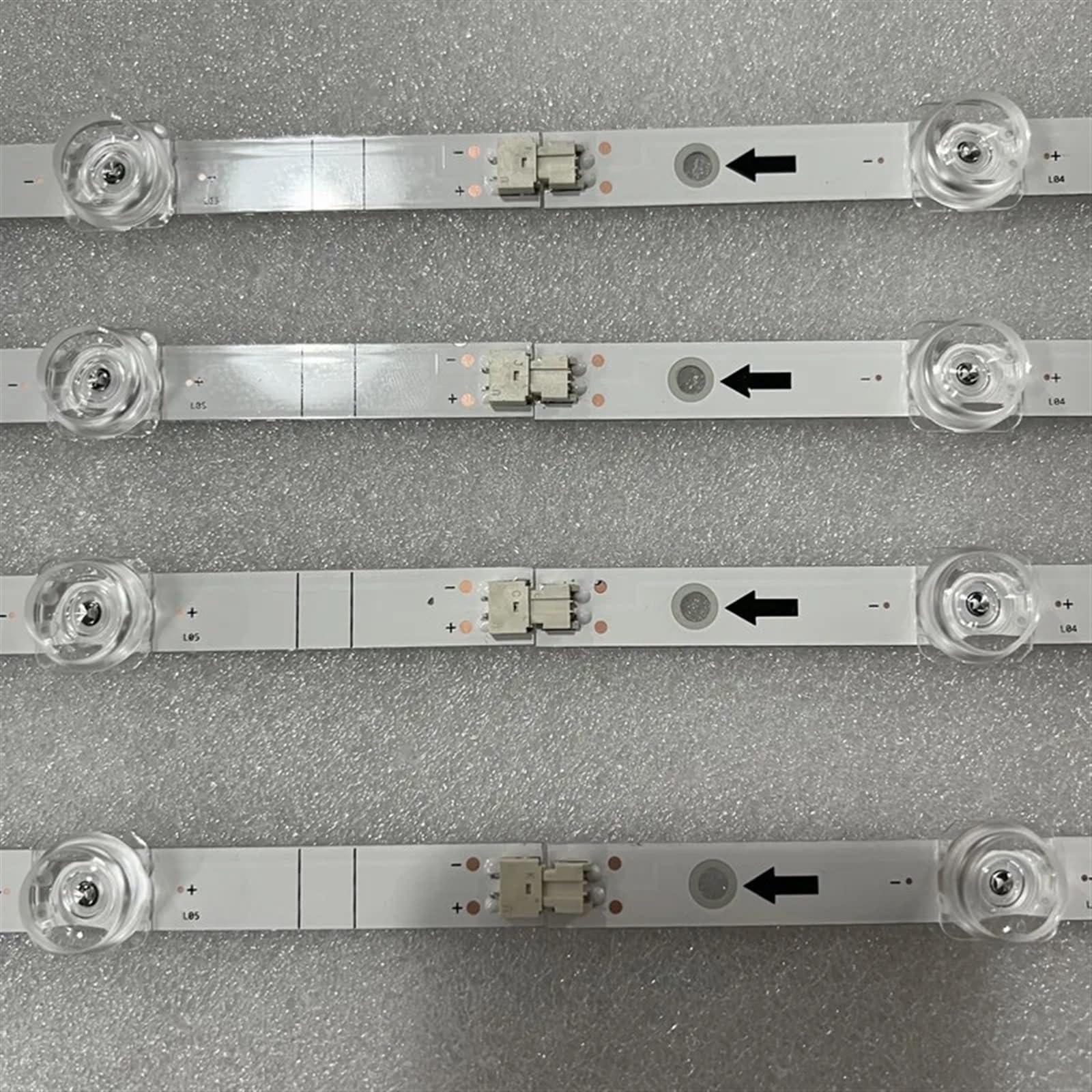Barra di retroilluminazione LED 8LED Compatibile for TV 55R6000GM 55R6000 55R6000G CHR-BX55Y1U723030T040806A (Color : 40pcs for 10 TV)