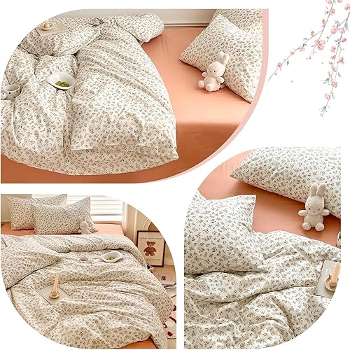 Vista 394 de Linda funda de edredón de fresa, tamaño individual XL, suave, 100% algodón, juego de ropa de cama de fresa rosa, ligero, funda de edredón para niños