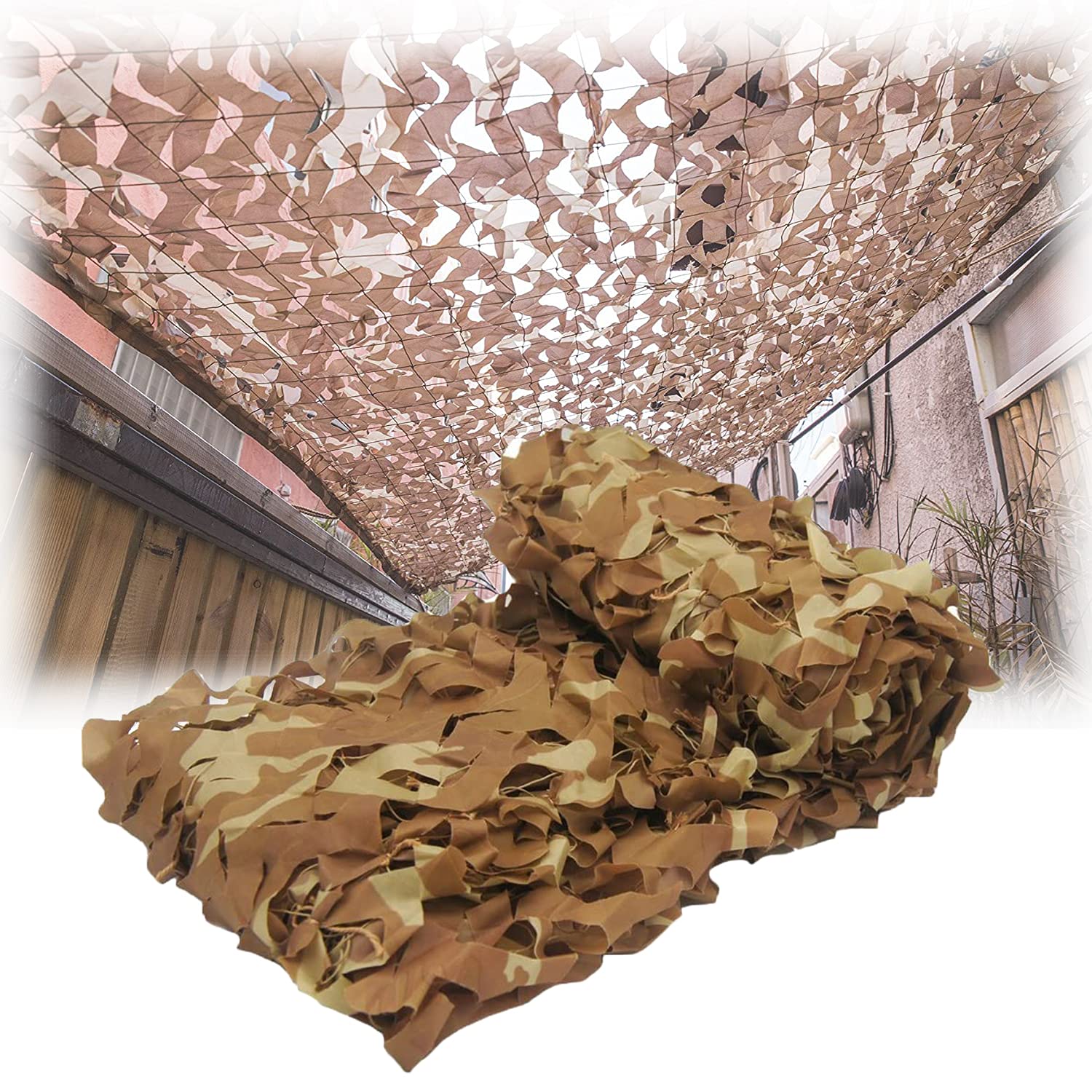 GASSNAKE Camuflaje 150D - Red para sombrilla de Caza al Aire Libre, Camuflaje (7 Colores) — view 27