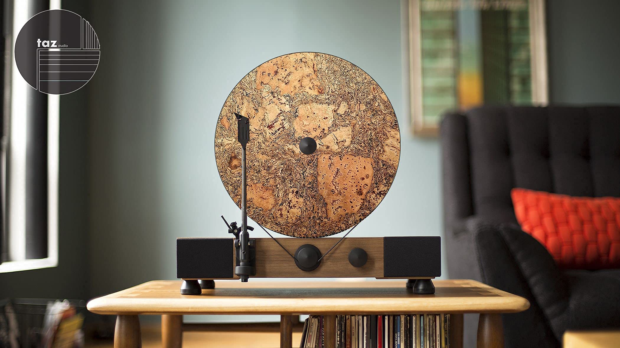 Turntable Slipmat – Especialmente diseñado. De Corcho Decorativo de Corcho