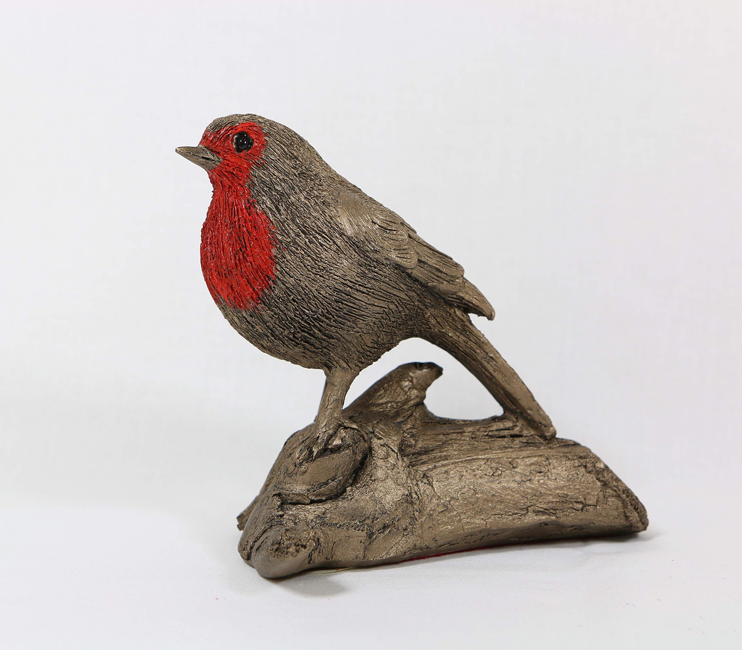 Frith Bronze Robin Redbreast Sculpture By Thomas Meadows Tm067