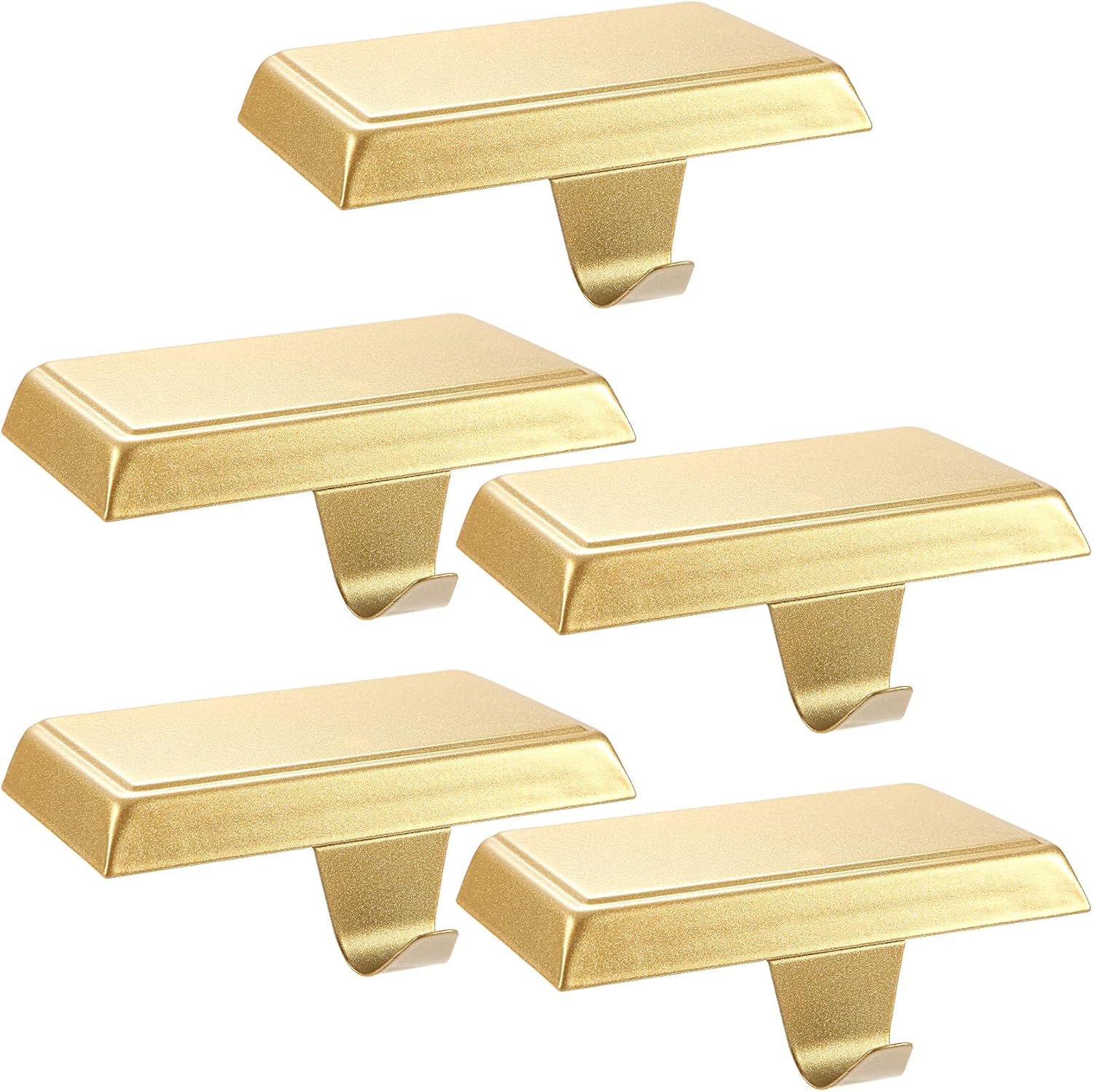 Sunshane Christmas Stocking Holders Mantel Stocking Hanger Hooks Fireplace Mantle