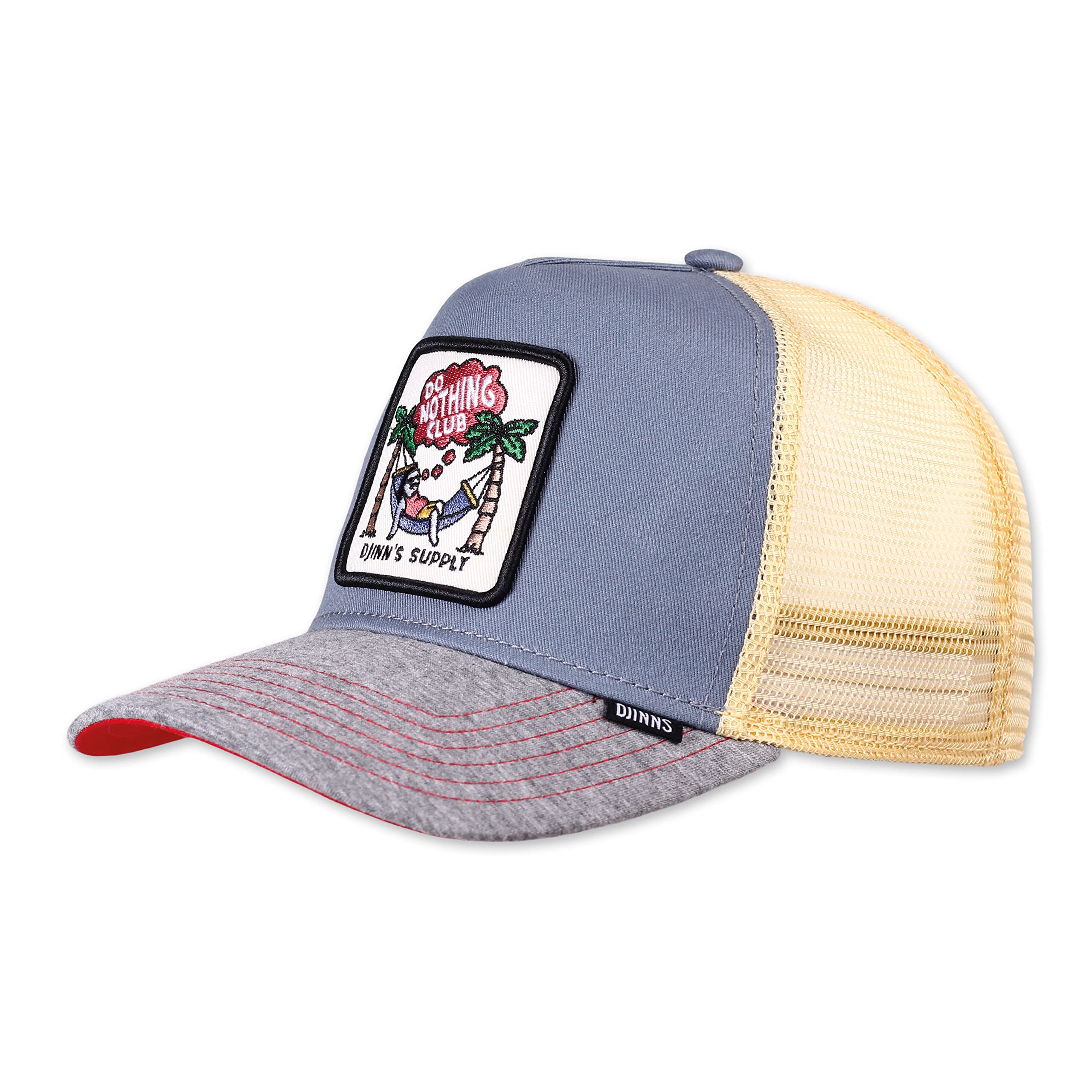 Djinns DNC New 1.4 Slate/Heather Grey HFT Trucker Cap - One-Size