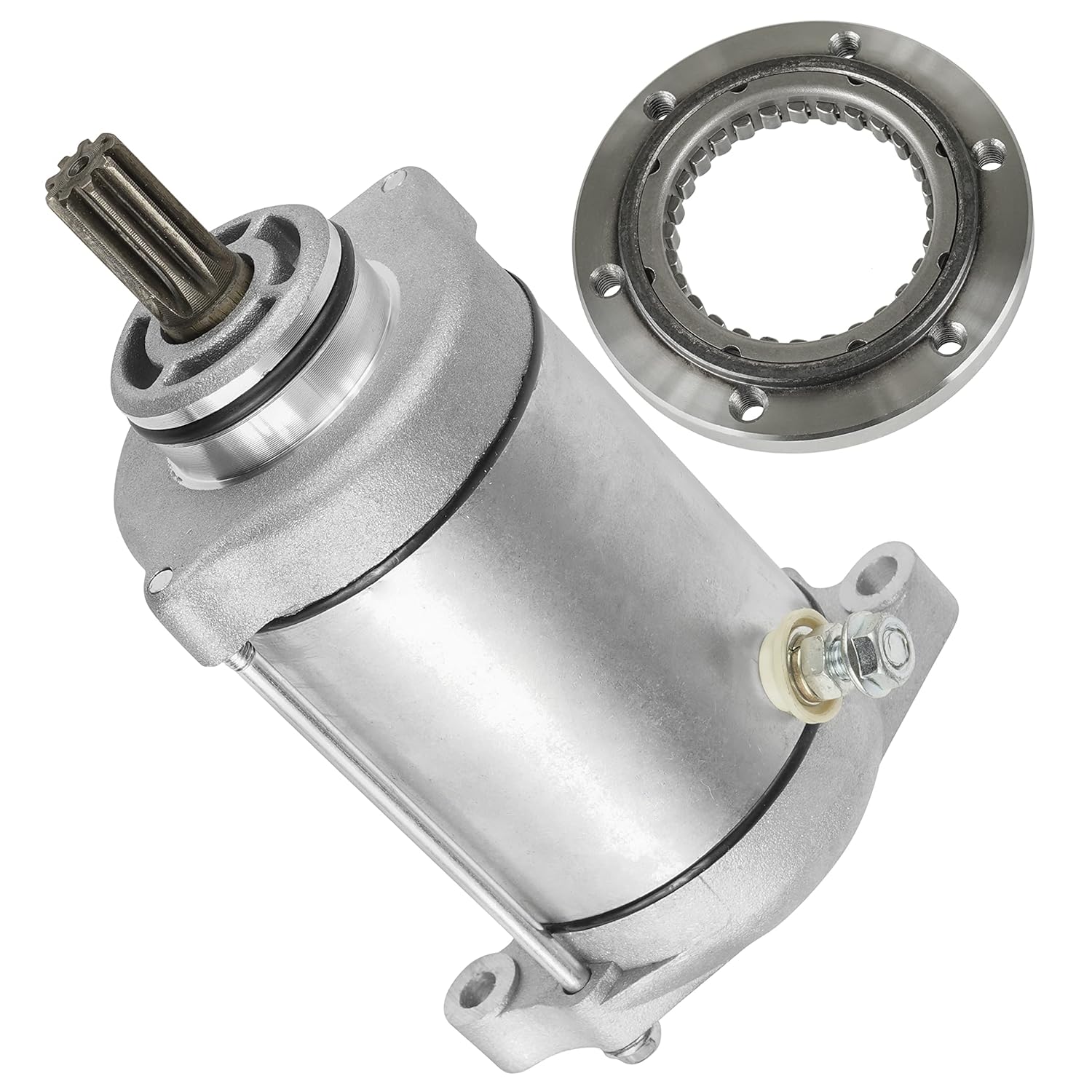Caltric Starter and Clutch One Way Bearing Compatible with Suzuki LT-A500F Quadmaster 500 4X4 2000 2001