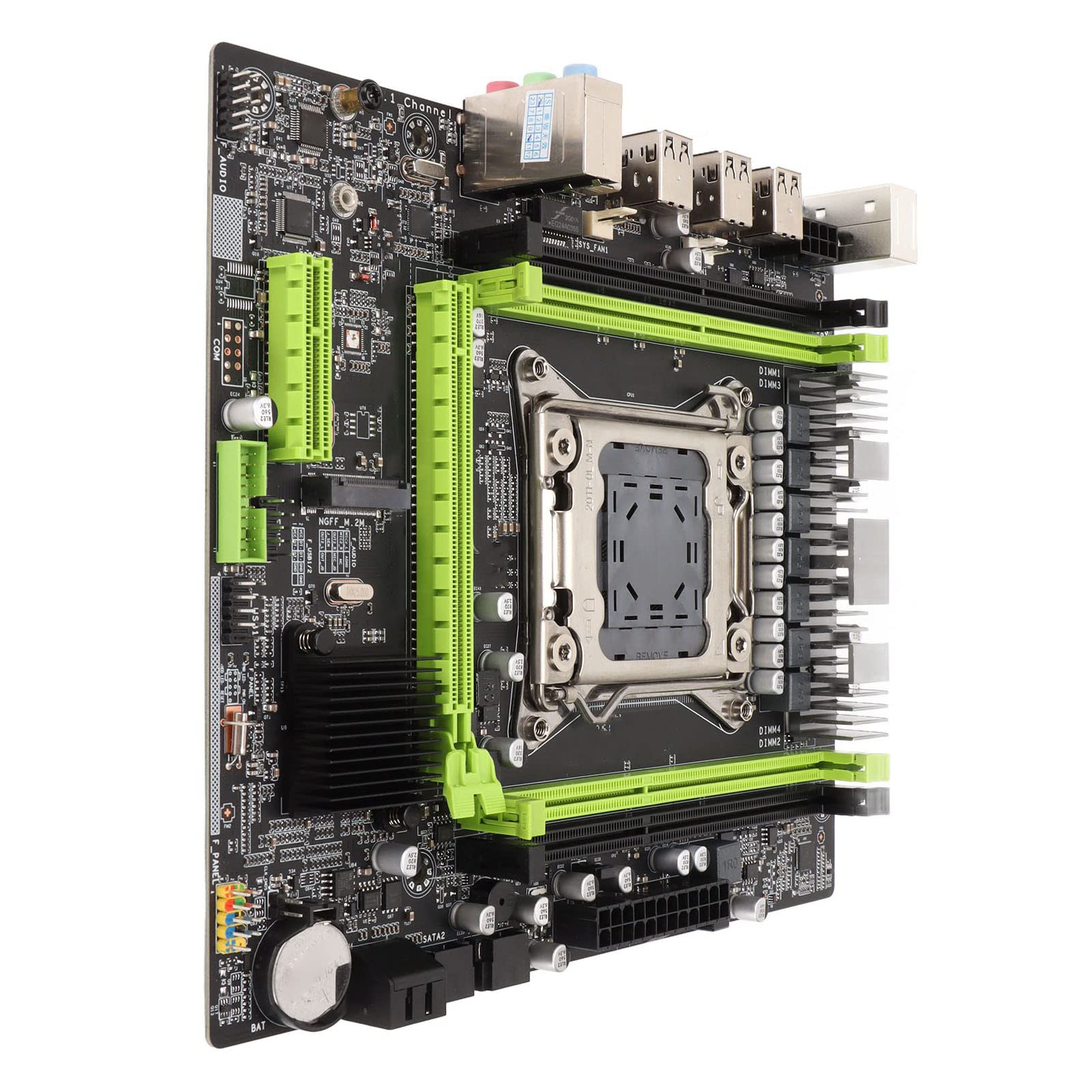 X79 LGA 2011 マザーボード DDR3 QIYIDA X79 マザーボード LGA2011 DDR3 USB3.0 SATA3 PCI-E M.2