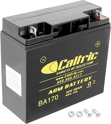 Caltric Batería Agm compatible con BMW K75 1986 1987 1988 1989 1990 1991 1992 1993 1994 1995 1996