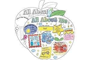 ZOIIWA 40 Apple Read All About Me Posters Star Students Posters to...
