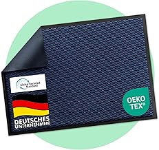 Floordirekt Sky Novo Entrance Mat 80 x 120 cm Blue Indoor Outdoor Non-Slip Washable Hallway Door Mat for Home Door Blue