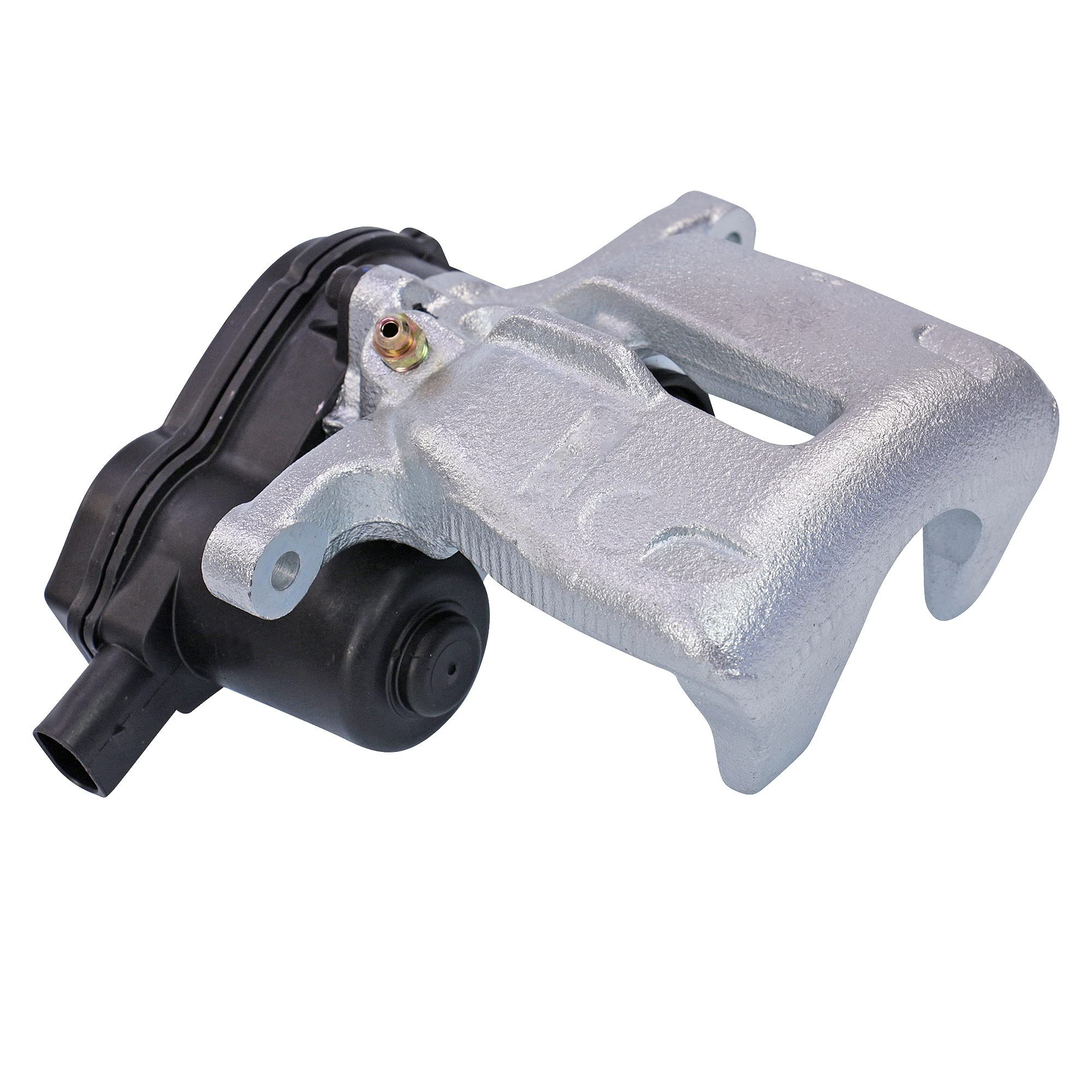BESTPRICE 1x pinza freno posteriore destra con elemento di regolazione per pinza freno di stazionamento elettronico, compatibile con A udi A4 B8 (8KH)(8K2)(8K5), A5 (8T3)(8F7)(8TA), Q5 (8RB)