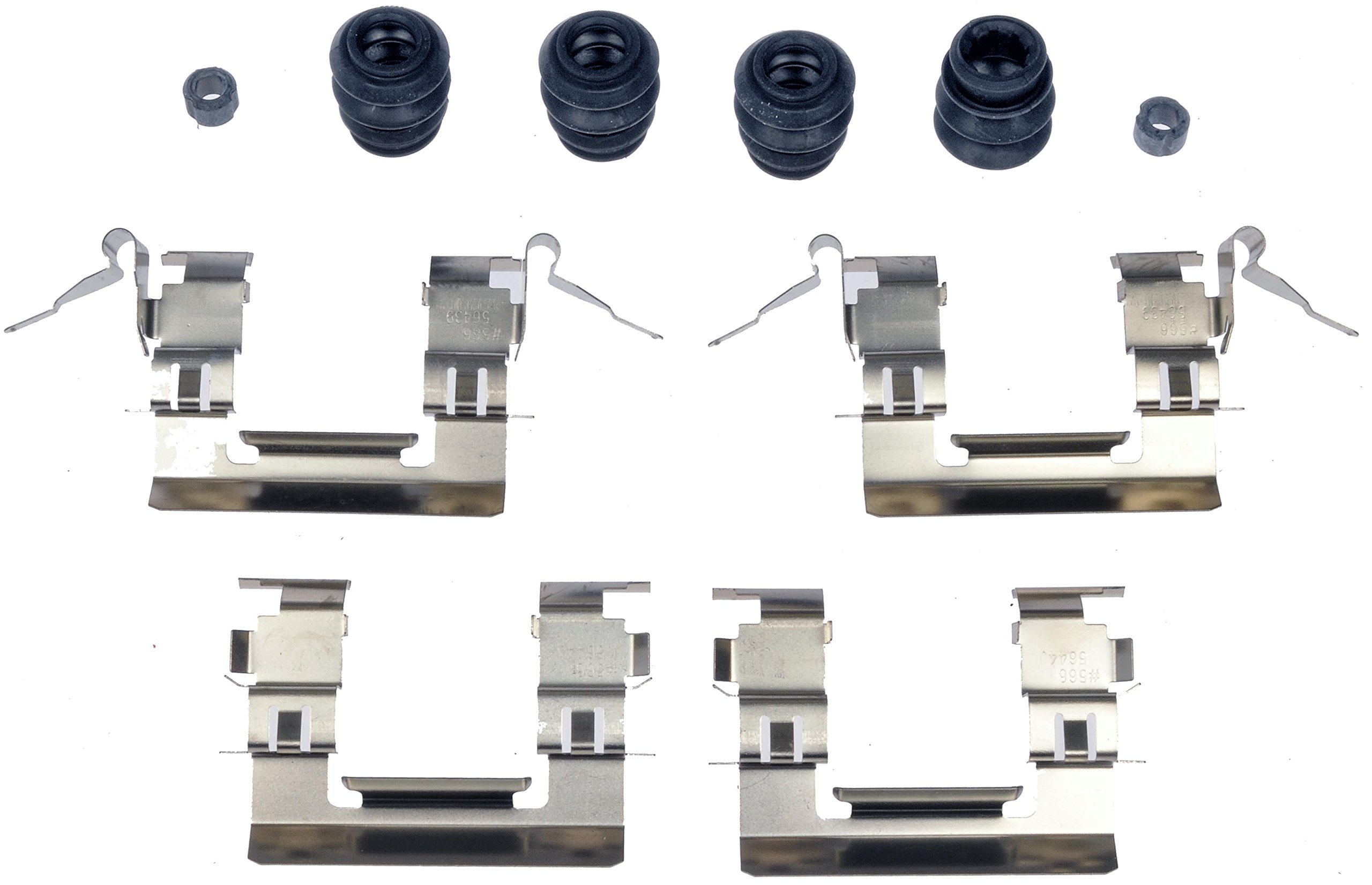 DISC HDWR KIT - Disc Brake Hardware Kit - Brake Bolt Kit - This disc brake hardware kit is designed to match the original hardware required to repair the disc brake on specified vehicles. Made of quality components, this kit is engineered for reliable performance and durability. - Nissan Altima 2013-07, Nissan Juke 2017-11, Nissan Sentra 2018 - Dorman HW13905 Front Disc Brake Hardware Kit Compatible with Select Nissan Models