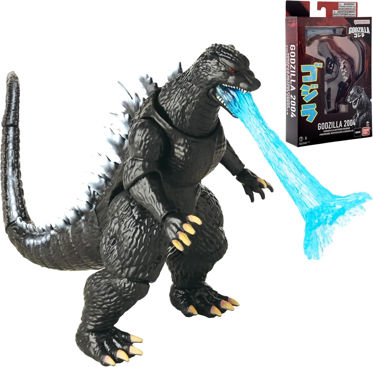 Bandai Namco - Godzilla - Godzilla 2004, juego de figuras de acción de 6"