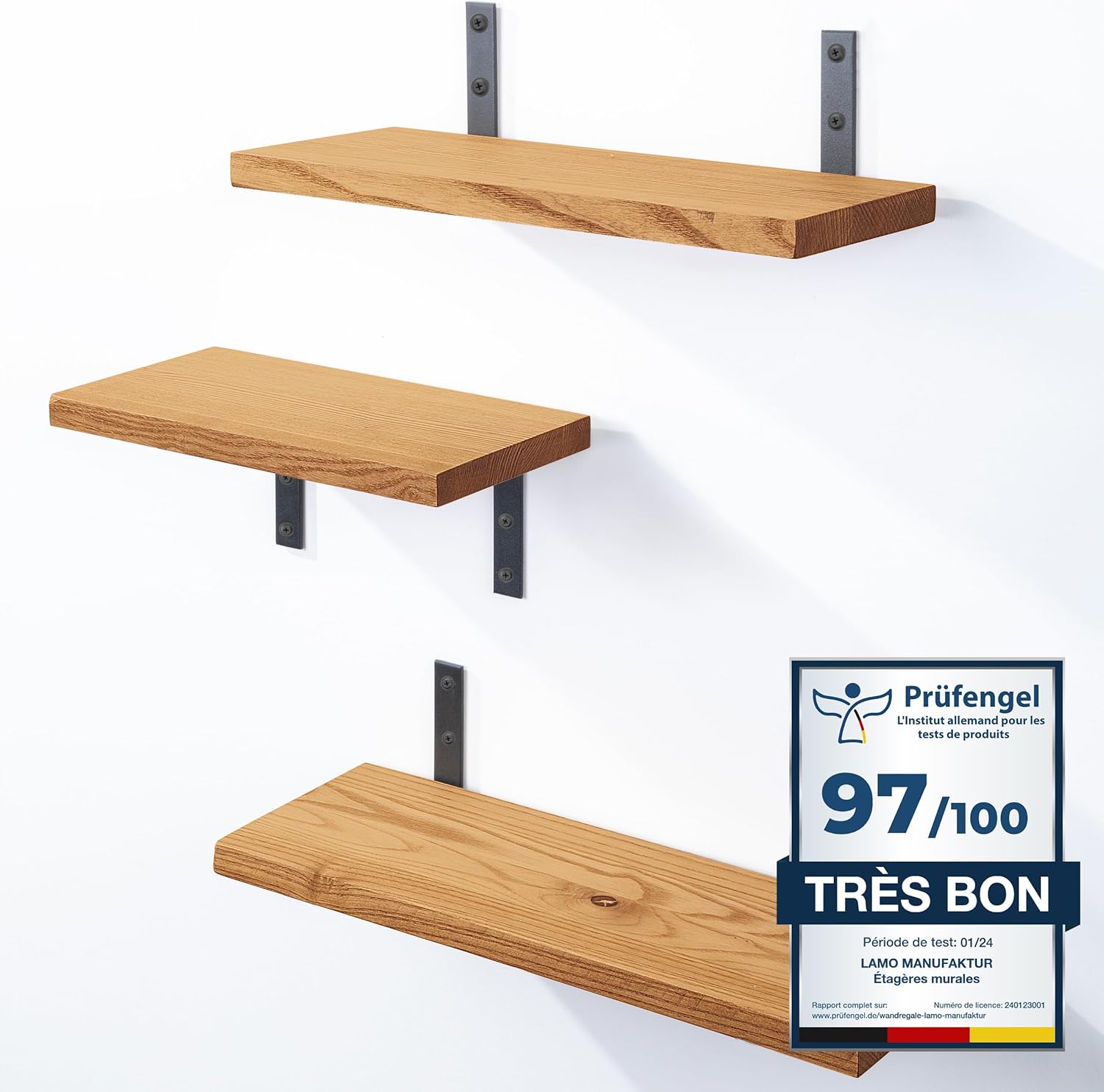 LAMO Manufaktur Tischbeine für Schreibtisch Esstisch, Simple Medium