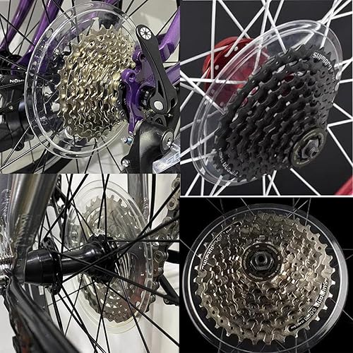 Miniatura 4 de Cartucho Protector de radios Freewheel Protector de radios Protector de bicicleta de montaña Protector de rueda trasera de bicicleta Protector de