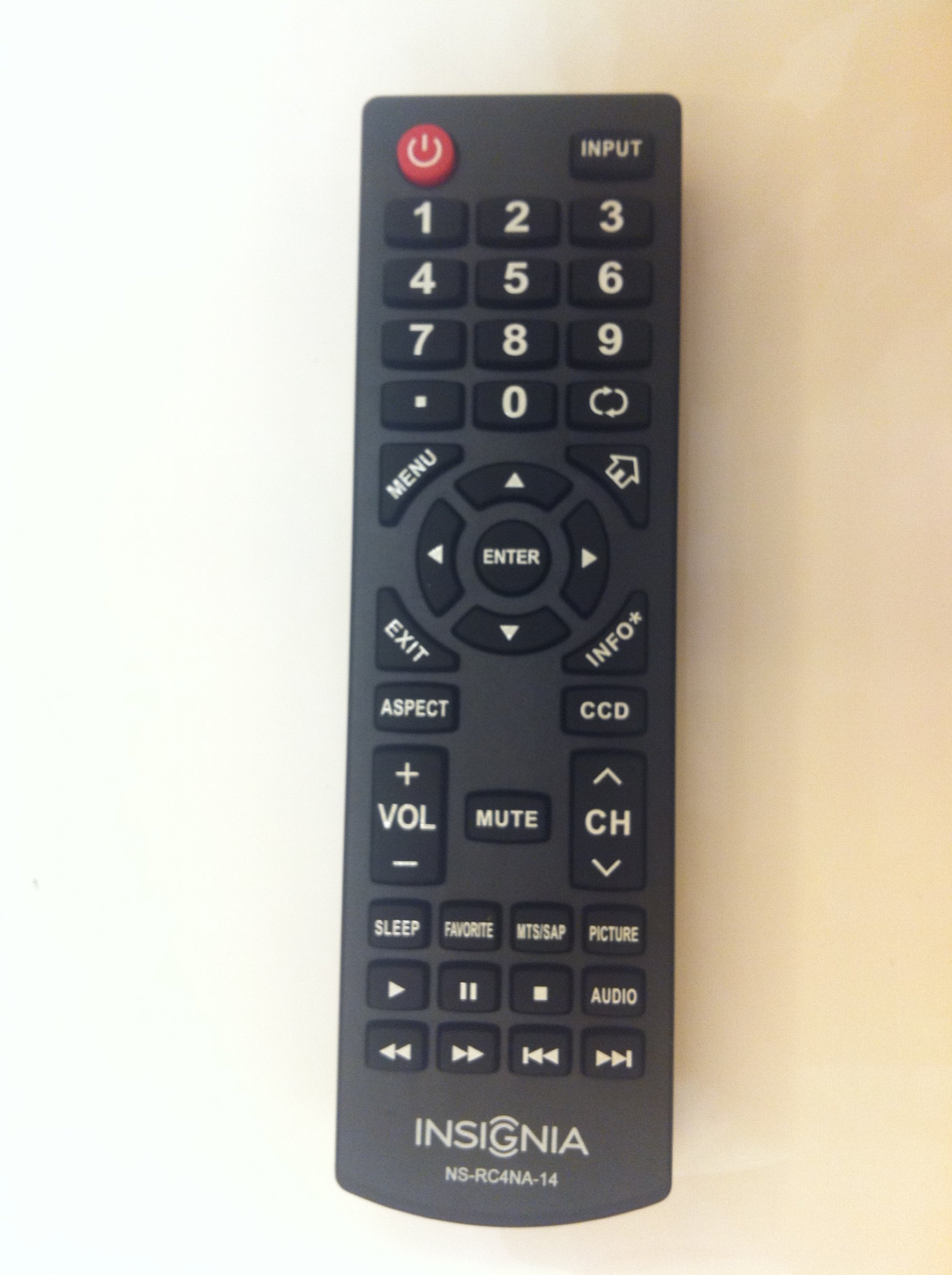 Amazon.com: NUEVA insignia TV control remoto NS-RC4NA-14 RC4NA14