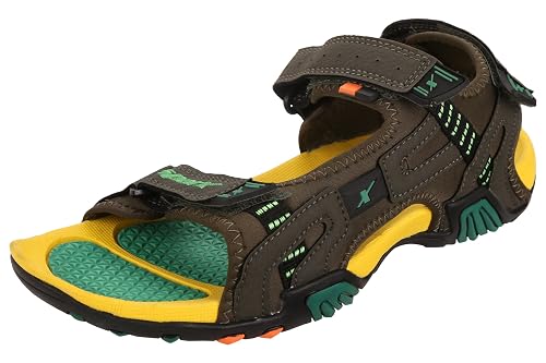 Buy Sparx Men's Olive Yellow Colour 