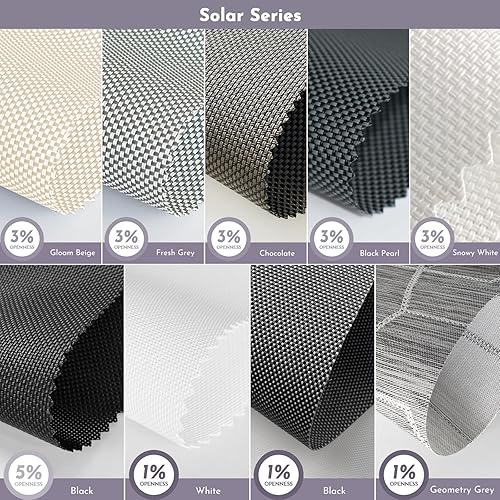 Miniatura 3 de Graywind Persianas motorizadas para exteriores compatibles con Alexa Google, persianas solares inteligentes para exteriores, enrollador eléctrico