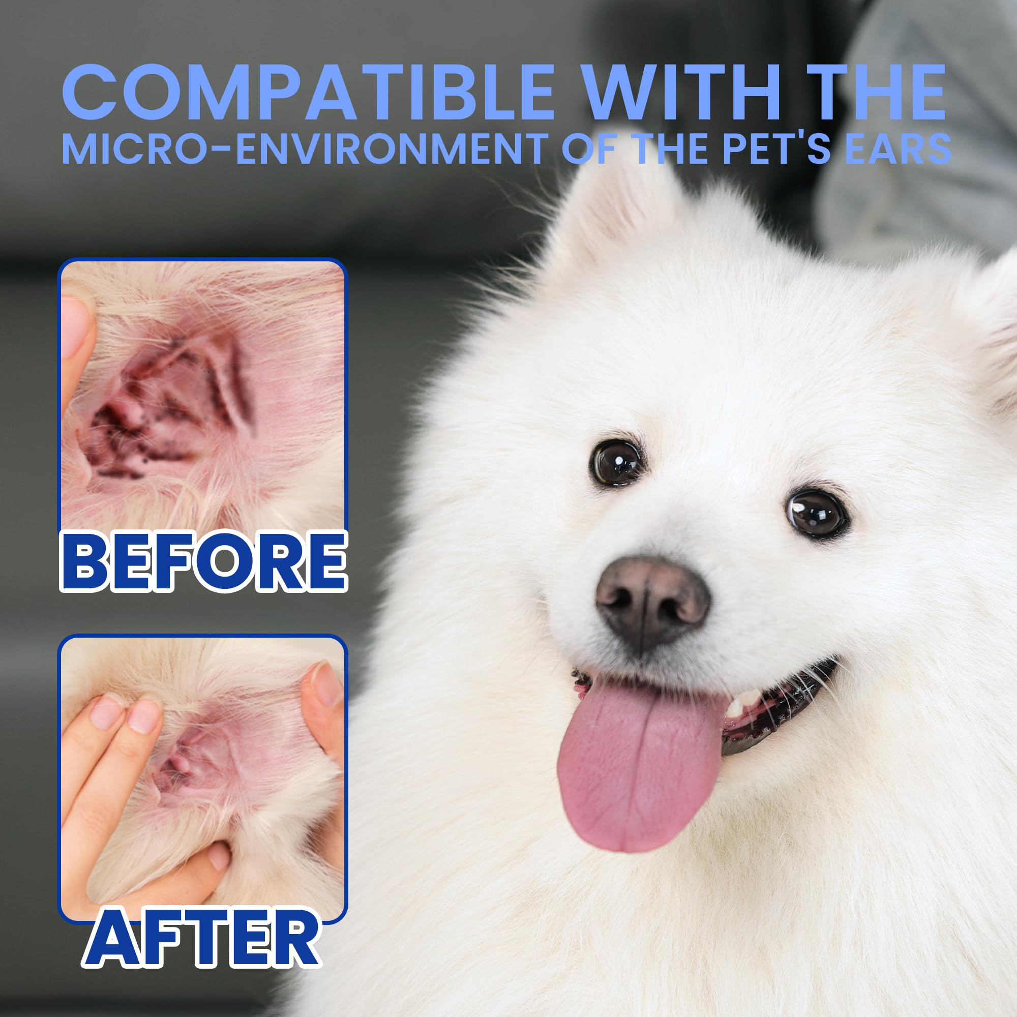 Ear Wash 150ml/5 fl.oz for Dogs, Cats and Livestock Ear Clean and Protect 1 Bottle - image 3