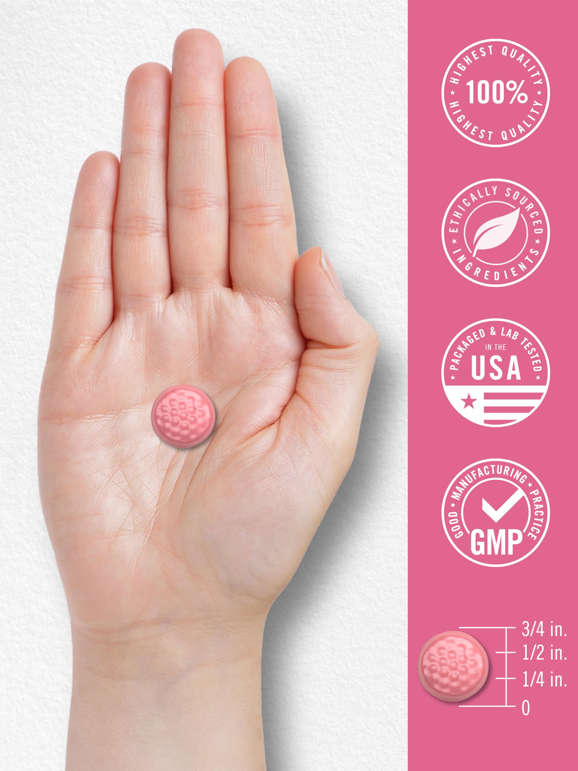 Carlyle Hair Skin and Nails with Biotin 2500mcg | 75 Gummies — Amazon image 7