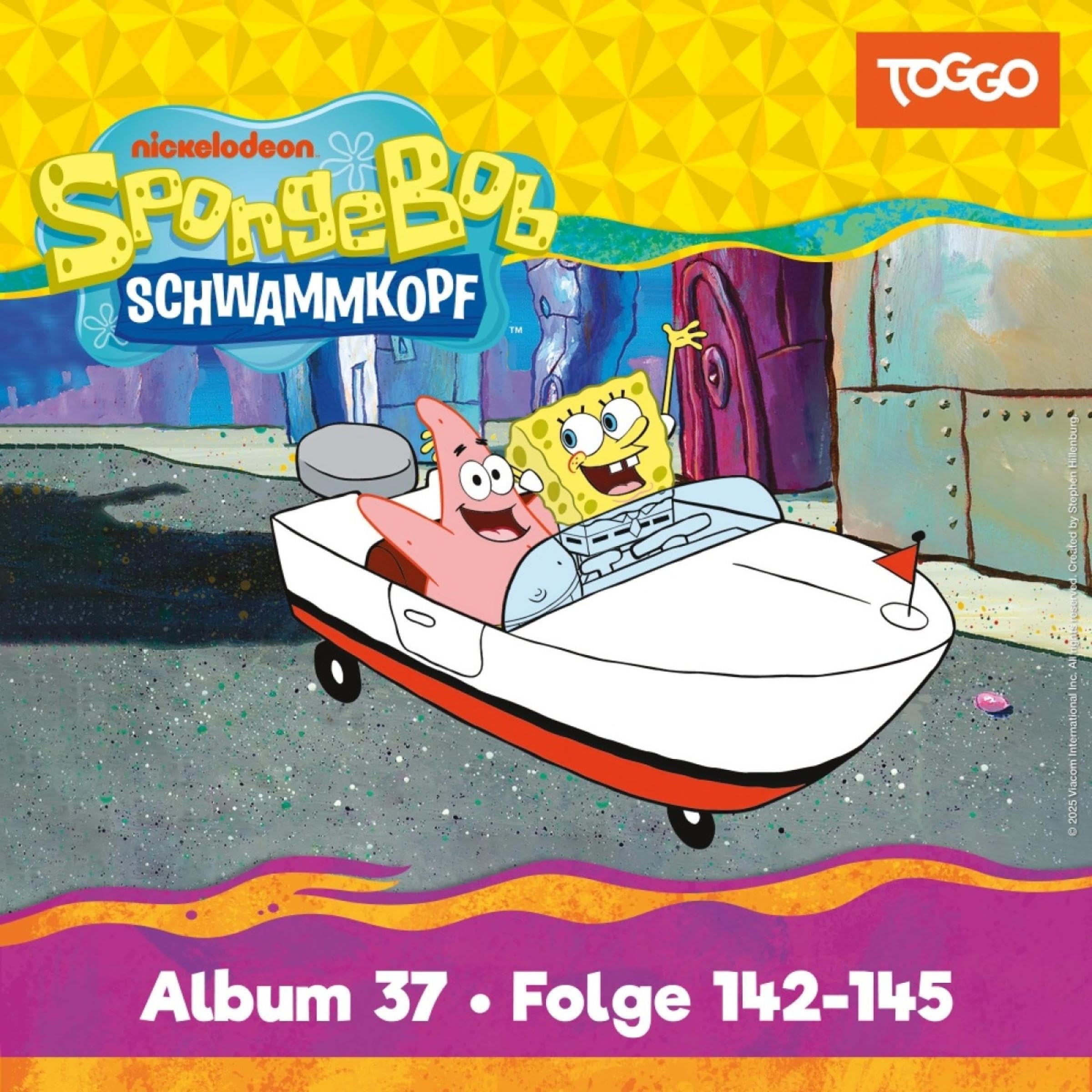 Cover art for SpongeBob Schwammkopf 37. Das Original-Hörspiel zur TV-Serie