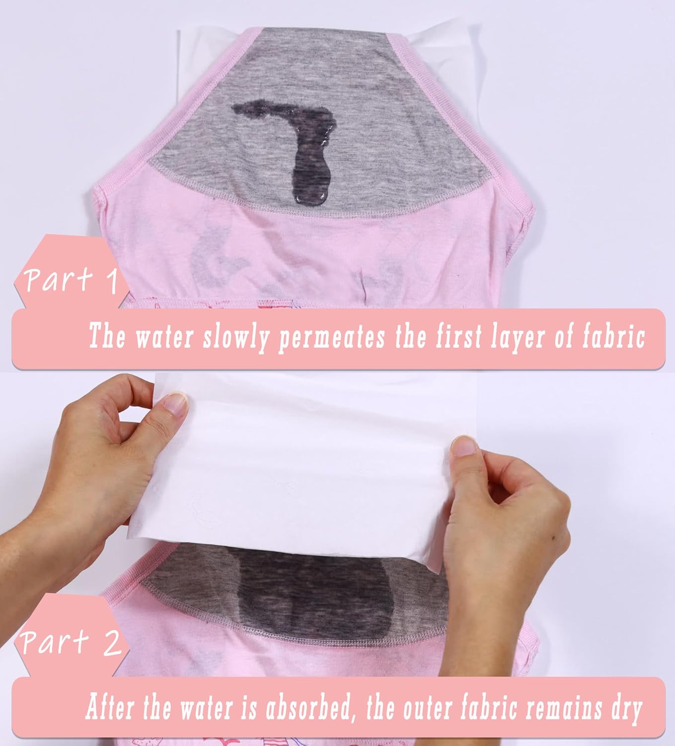 Sladatona Girls Potty Trainer Underwear Toddler Girls Briefs - Image 2