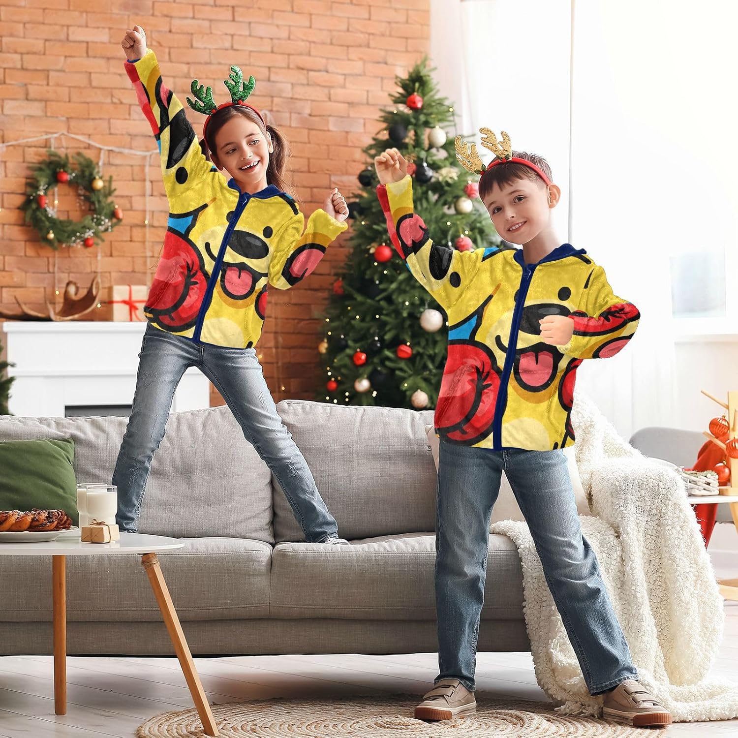 Boxing Yellow Dog Toddlers Winter Jackets Outerwear Jackets Navy Blue Baby Boys Clothes