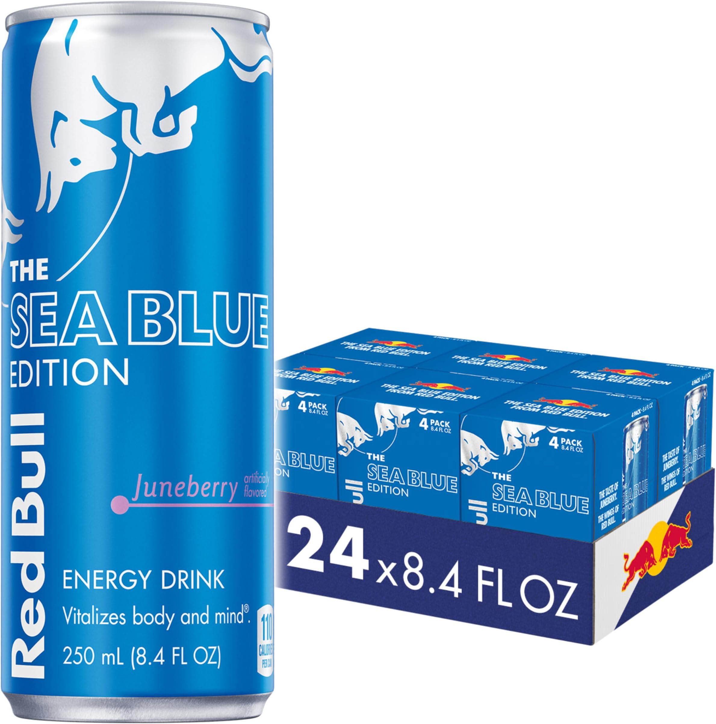 Energy Drink, Juneberry, Sea Blue Edition