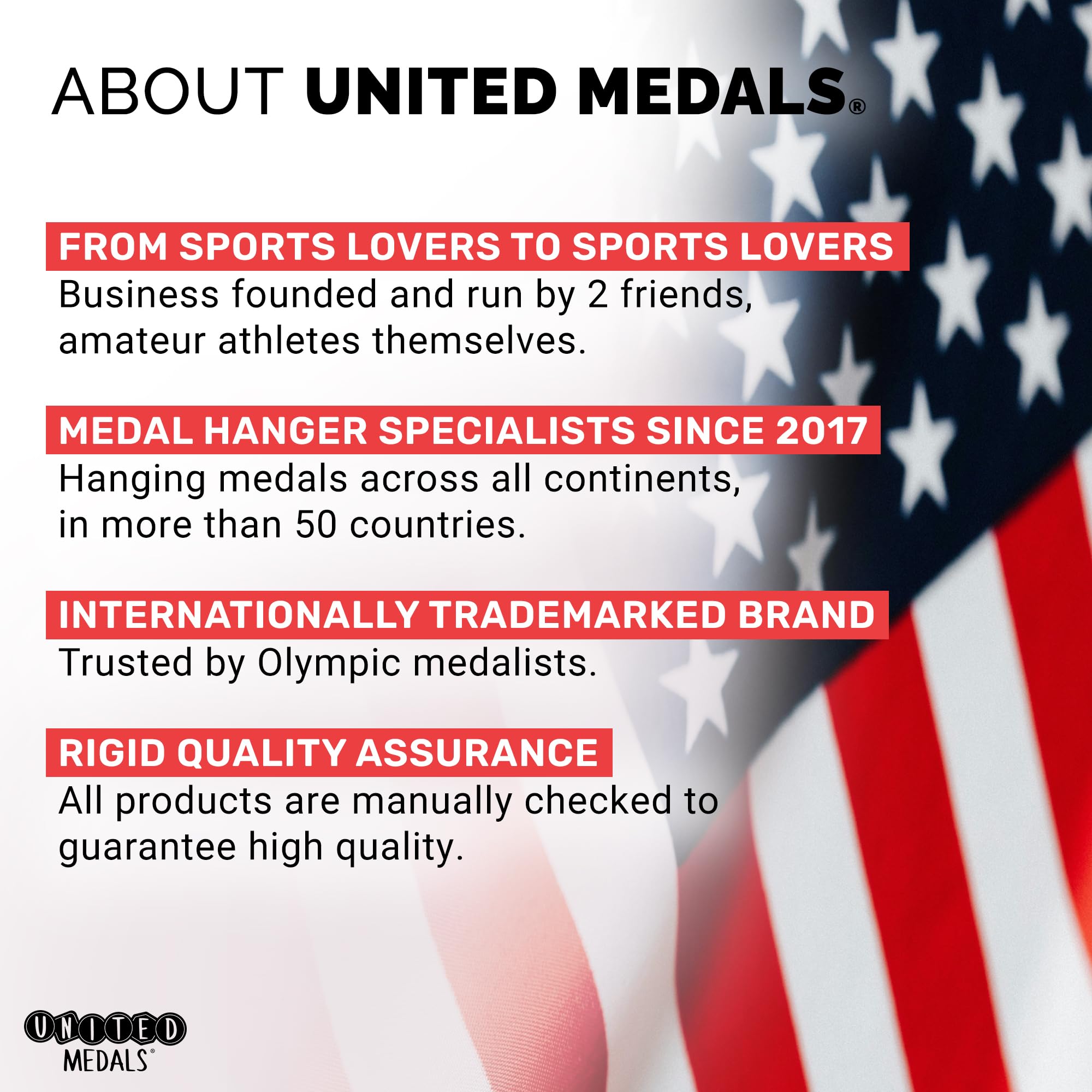 Every Little Step Counts Colgador de medallas | Medallero Acero | Medal Holder dispaly Hanger | Medalla Percha