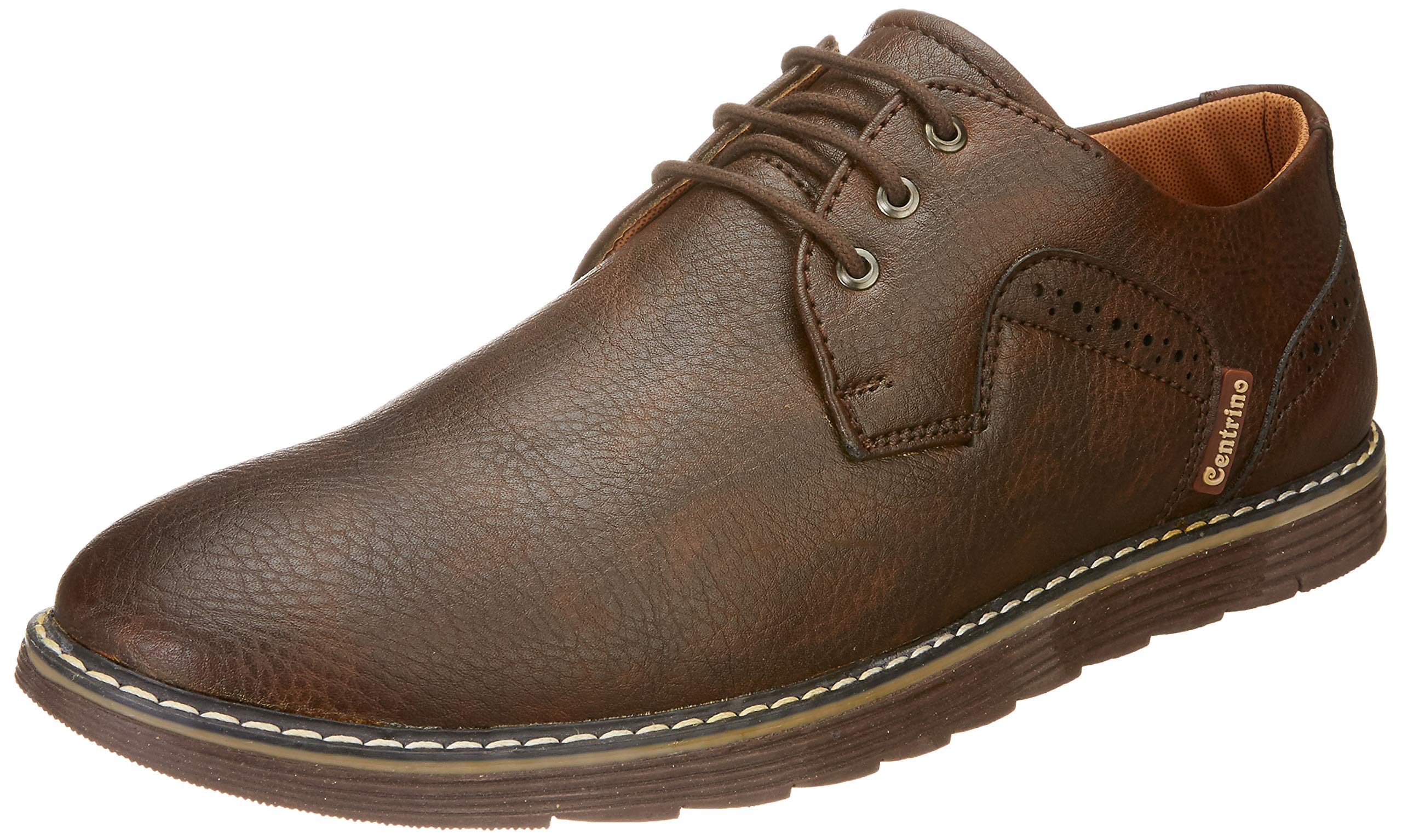 centrino Formal Shoe for Men | Lace-Up Derby for Business & Casual Wear | Stylish Design with Comfortable Fit Craftsmanship for All-Day Support (1193)-picture-32