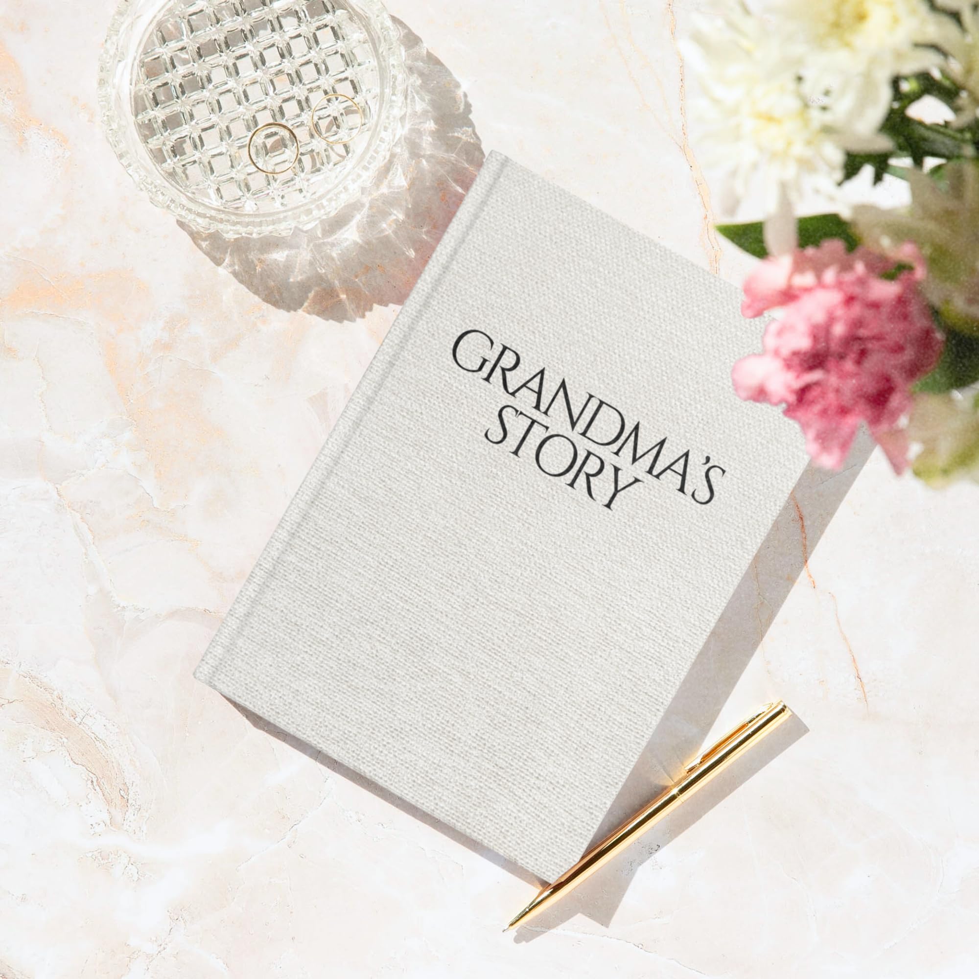Grandma's Story Journal (Linen Hardcover) - A Family Keepsake with + 250 Prompts to Share Her Life Story and Memories - Image 2